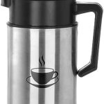 Insulated Coffee Mug with Lid & Handle | Double Wall Tea Travel Cup for Hot & Cold Drinks | Spill Resistant, Durable Body for Office, Home & Travel Use