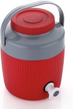 Insulated Water Jug with Leak Proof Tap, 3 Litre, Red | eco Friendly
BPA Free Food Grade, Wide Mouth Opening, Easy Carry Handle, Keeps Drinks Cool, Home Office Travel