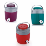 Insulated Water Jug with Leak Proof Tap, 3 Litre, Red | eco Friendly
BPA Free Food Grade, Wide Mouth Opening, Easy Carry Handle, Keeps Drinks Cool, Home Office Travel - Image 3