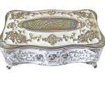 Floral Tissue Box Holder, Luxury Facial Napkin Holder, Toilet Paper Holder for Home Office Bathroom Car Automotive Decor - Image 3