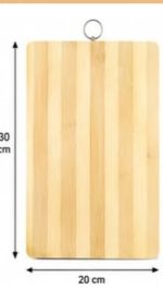 Bamboo Cutting Board, Natural and Durable cacca
Eco Friendly, Kitchen Chopping Board, Easy to Clean, Smooth Finish, Healthy Choice - Image 4